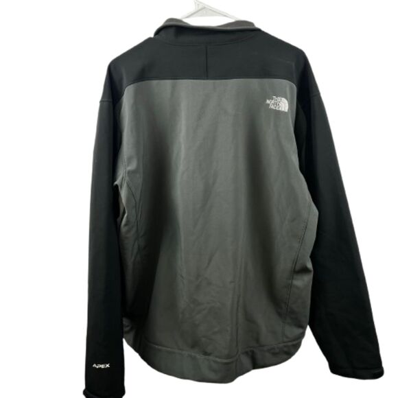 The North Face Men Apex Bionic Gray & Black Colorway Full Zip Jacket Size XL - Picture 6 of 6